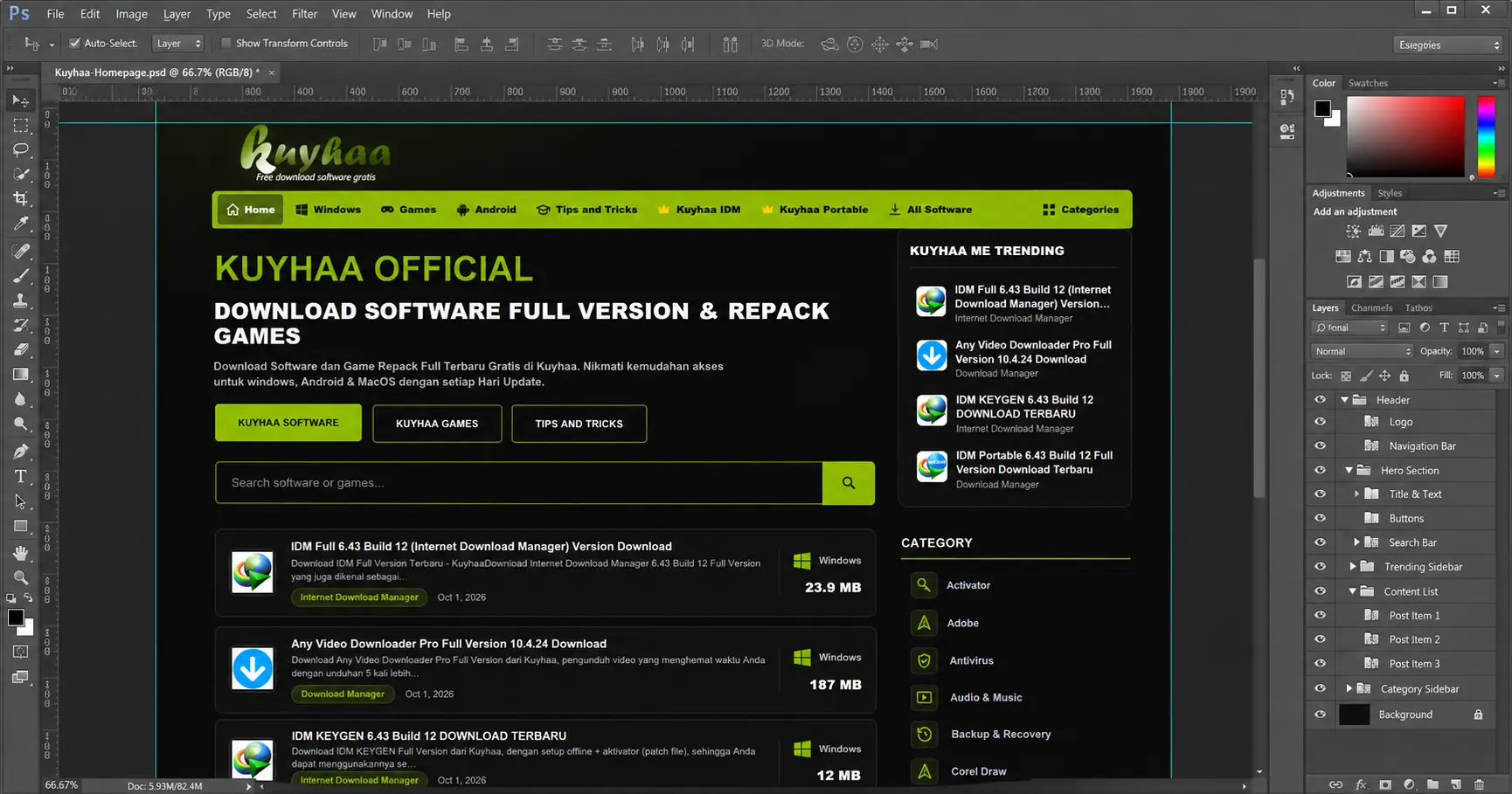 Adobe Photoshop CC 2014 Full Version (v15.2.4) Download screenshot 1