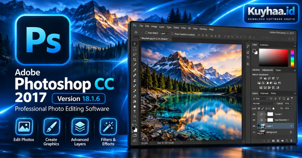 Adobe Photoshop CC 2017 Full Version 18.1.6 Download screenshot 1