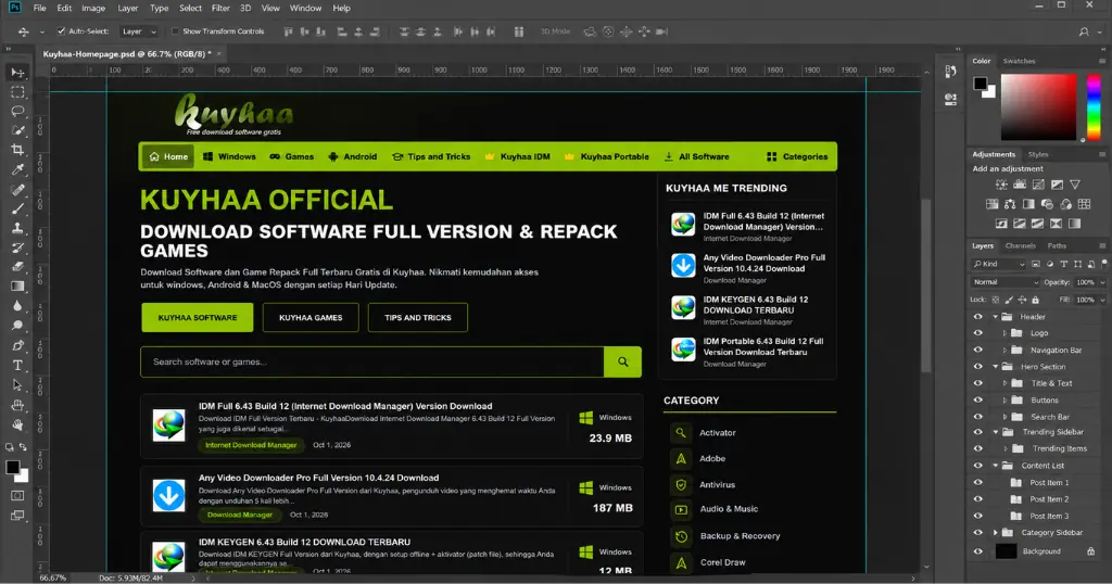 Adobe Photoshop CC 2018 Full Version