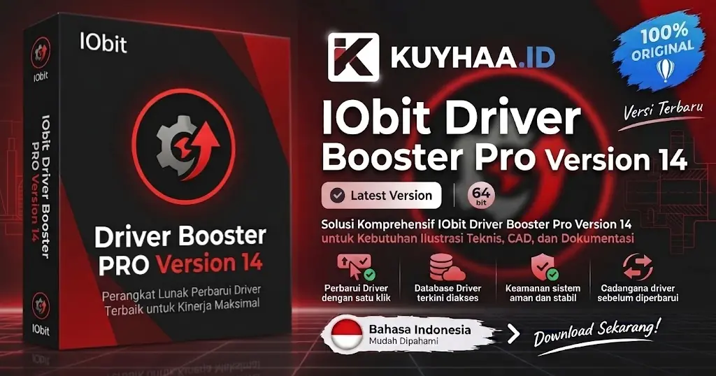 Download IObit Driver Booster Pro Full Version terbaru