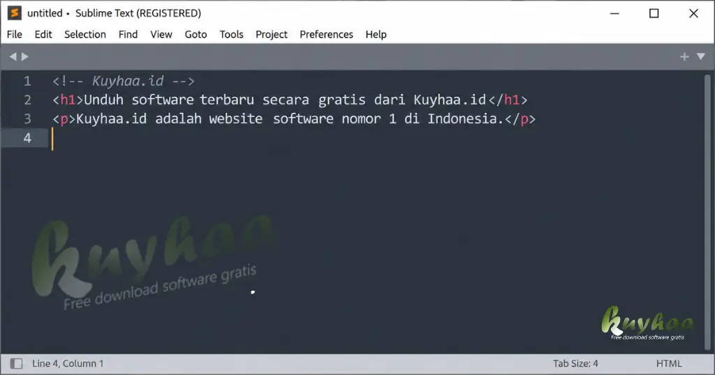 download sublime text 4 full version