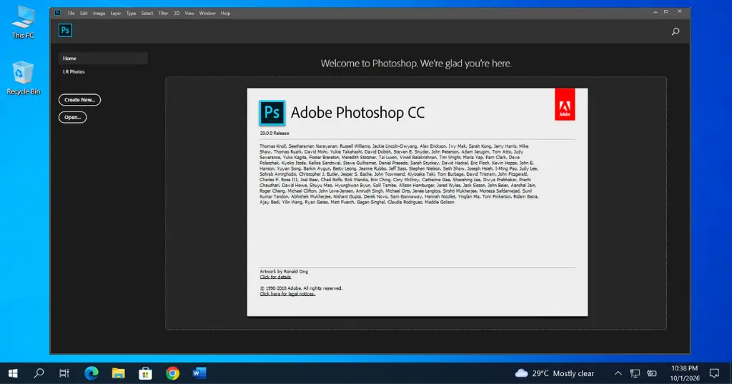 Adobe Photoshop CC 2018 Preactivated version
