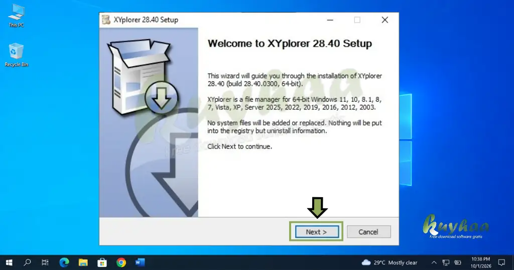 Start Setup Wizard
