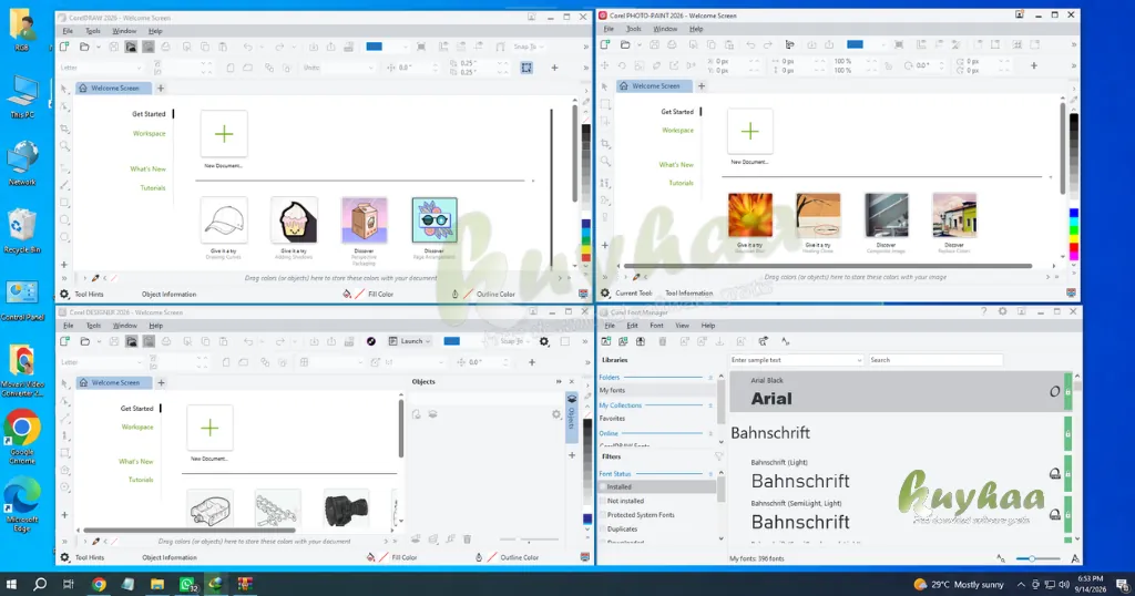 CorelDRAW Technical Suite 2026 installation complete