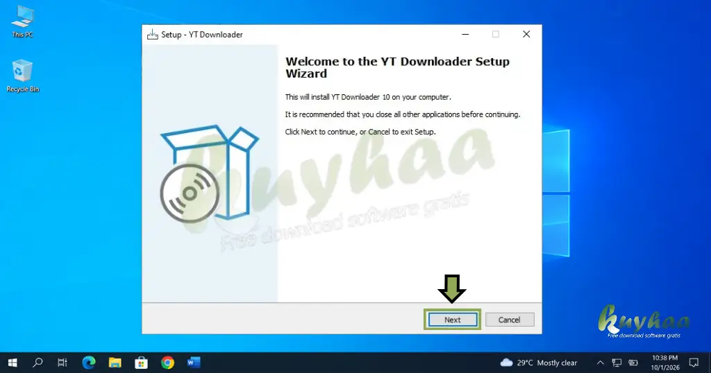 Launch Installer Wizard