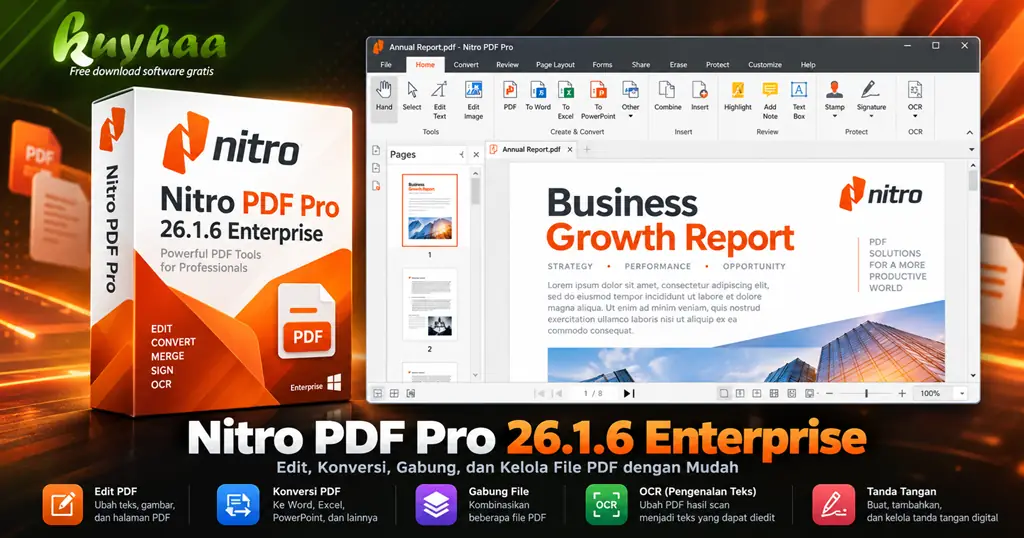 Nitro PDF Pro 26.2.5 Enterprise Full Version Terbaru screenshot 1