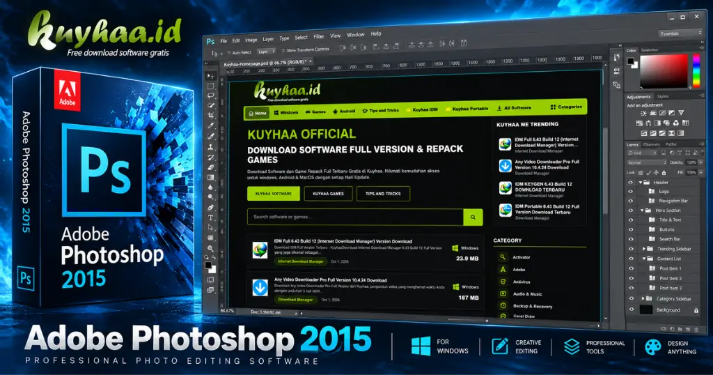 Adobe Photoshop CC 2015 Full Download (16.1.2) screenshot 1