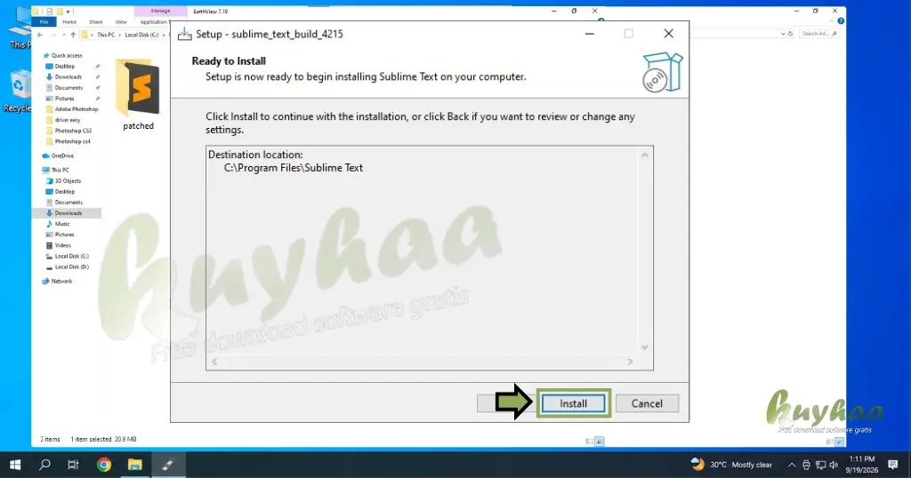 Confirm Installation Ready State