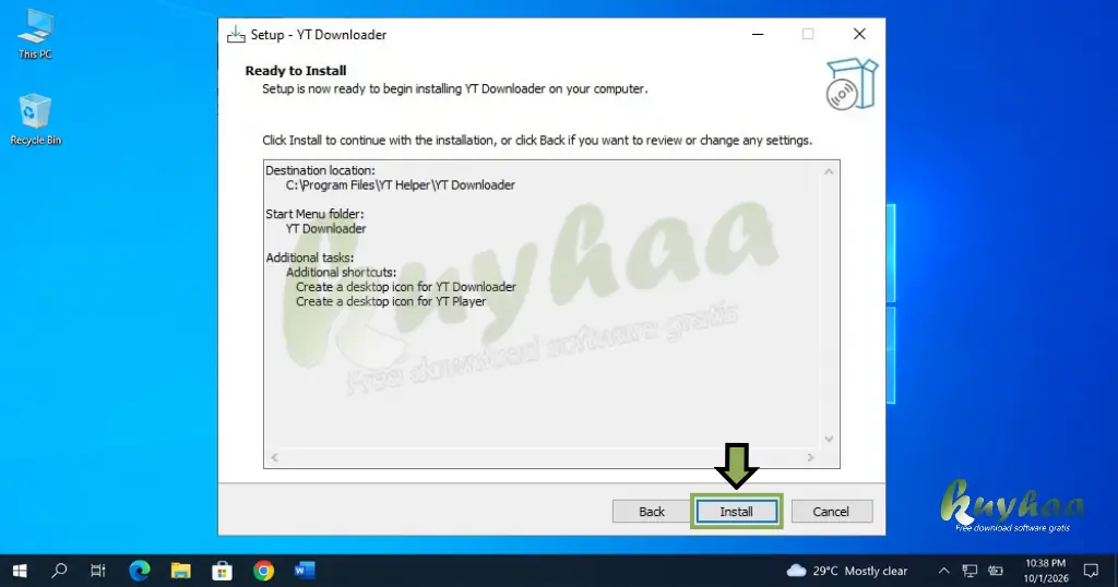 Confirm Installation Ready State