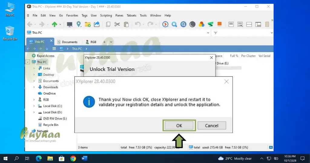Restart System for Validation