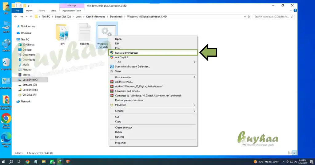 Windows 10 Digital Activation CMD