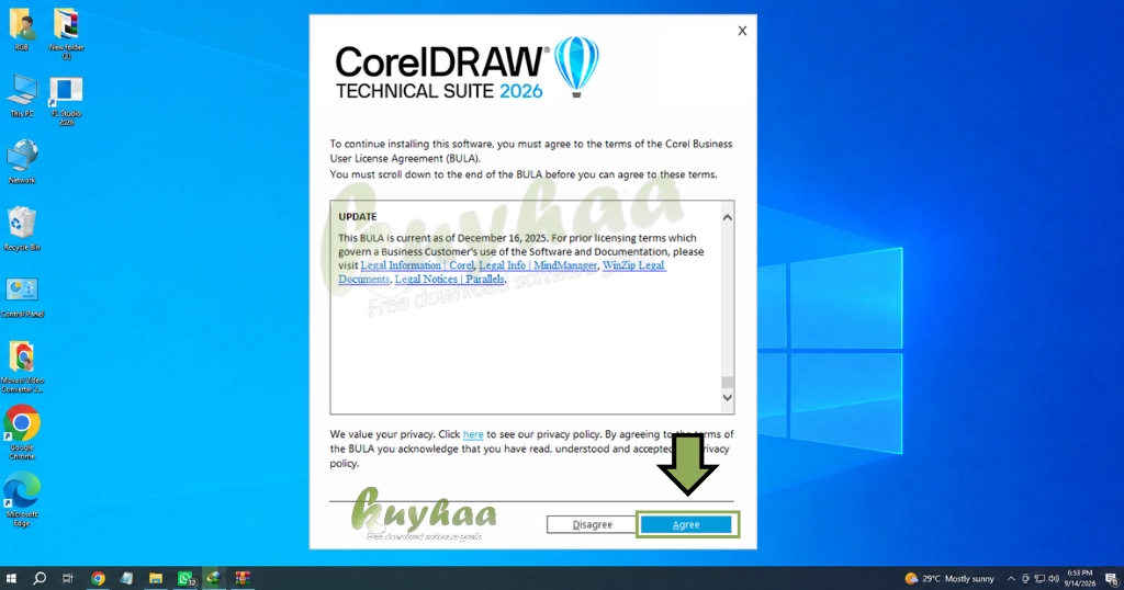 Step 5 Agree to License Agreement