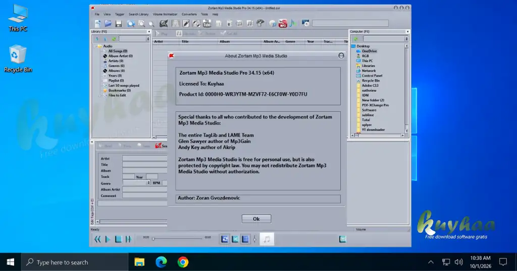 Zortam MP3 Studio Pro Full Version