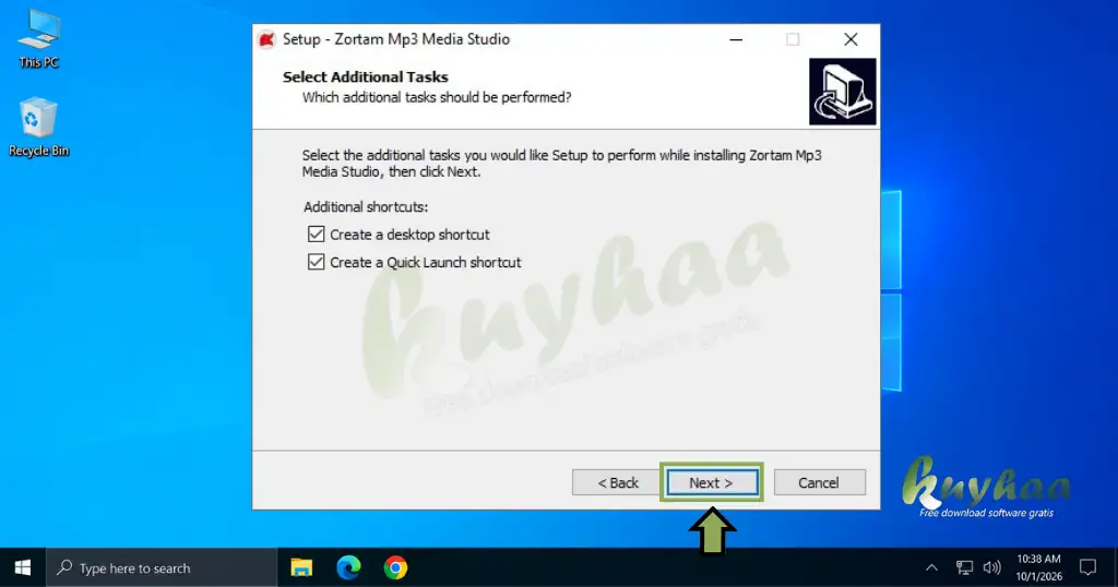 Zortam setup setting