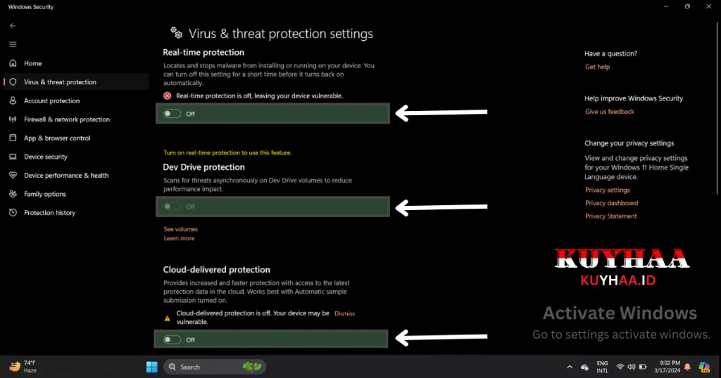 Turn-off-Sucessfully-windows-defender