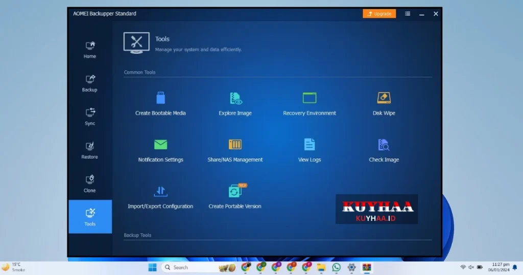 This picture shows the interface
