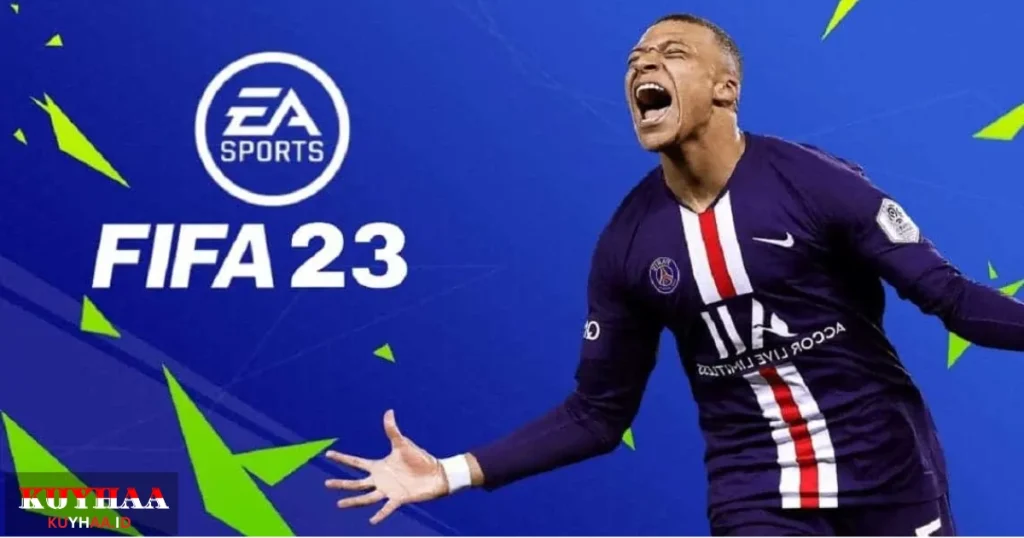 This picture shows the gameplay of FIFA 23