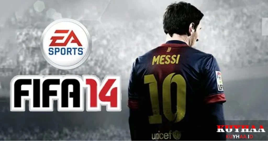 This picture shows the interface of FIFA 14