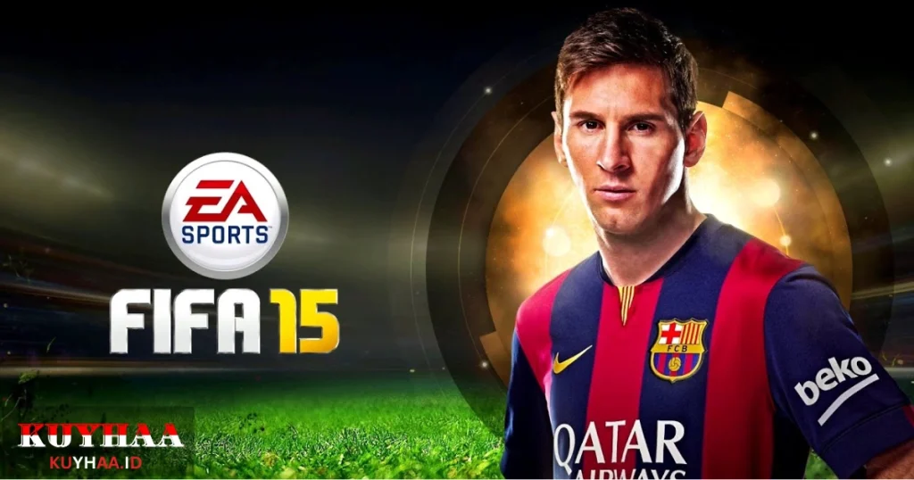 This picture shows the interface of FIFA 15