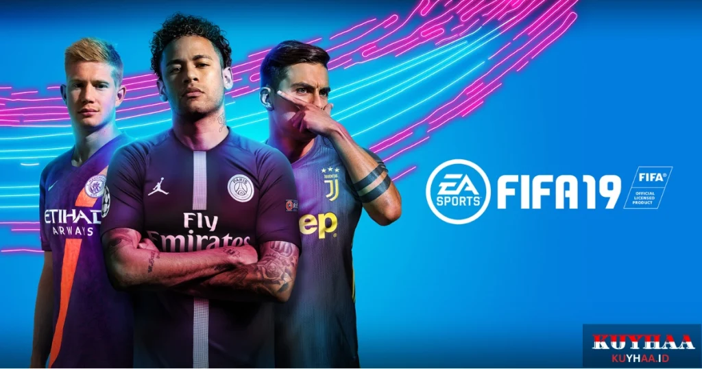 This picture shows the interface of FIFA 19