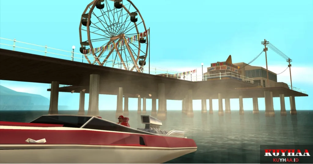 This picture shows the gameplay of GTA San Andreas