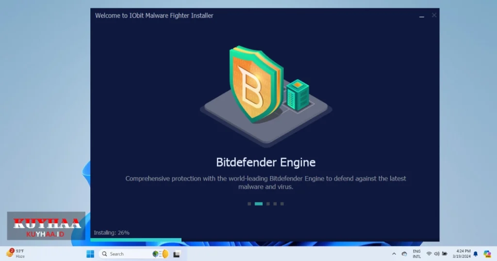 This picture shows the Bitdefender Engine 