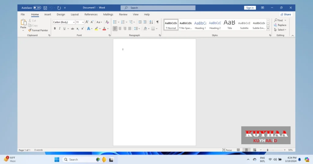 This picture shows installation of MS Word which is installed by Microsoft Office Installer