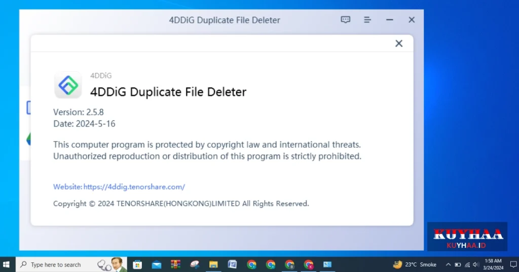 The 4DDiG Duplicate File Deleter is activated successfully 