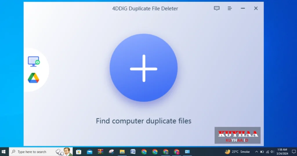 4DDiG Duplicate File Deleter Interface