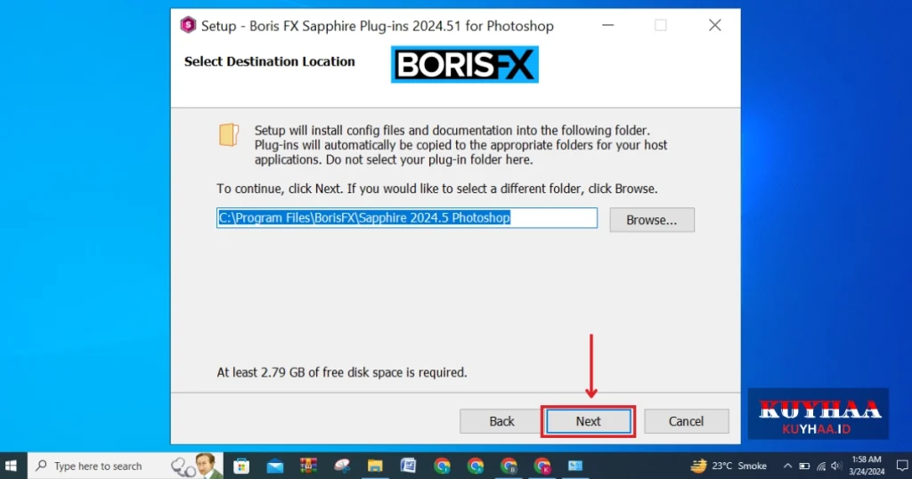 Boris FX Sapphire Plug-ins Installation Location