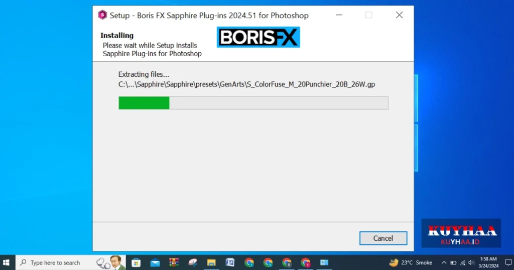 Boris FX Sapphire Plug-ins Installation Process