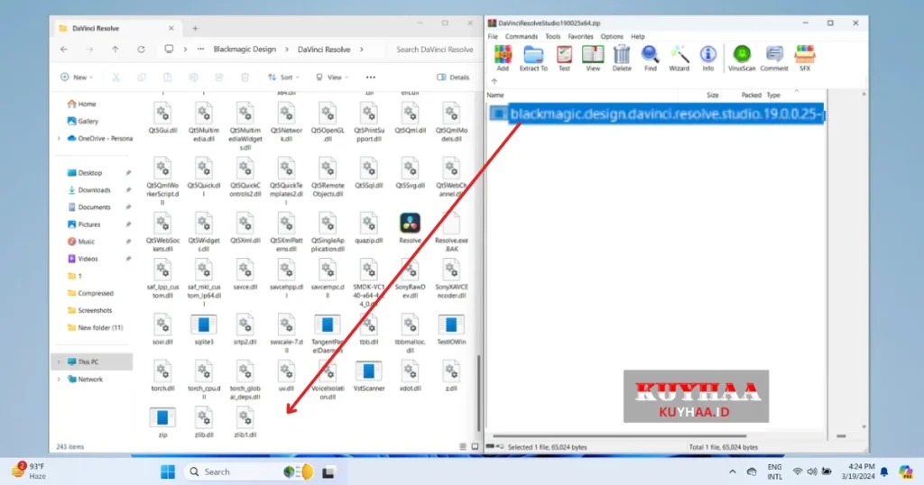 Paste the Patch file in the installation folder