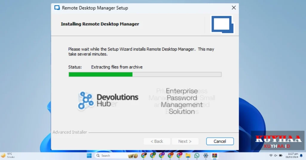 Installing Remote Desktop Manager Enterprise 