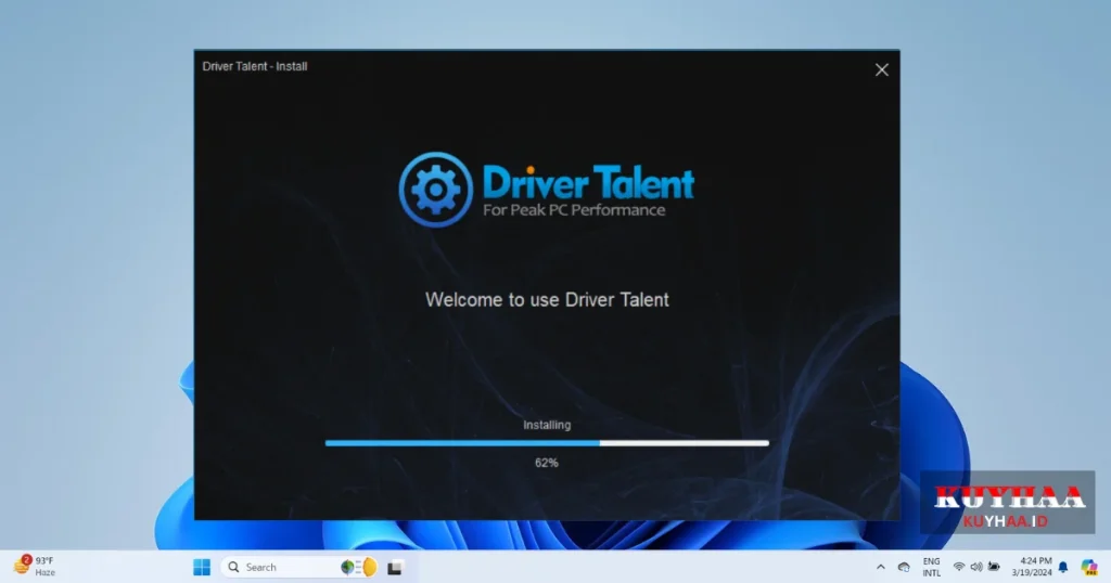 in this image show installation processs here