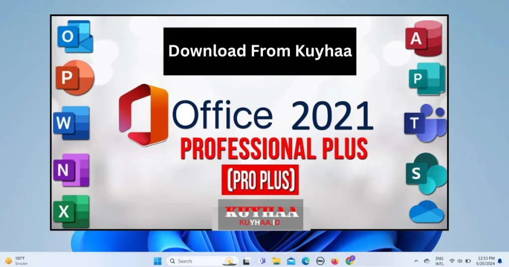 Microsoft Office 2021 Professional Plus interface