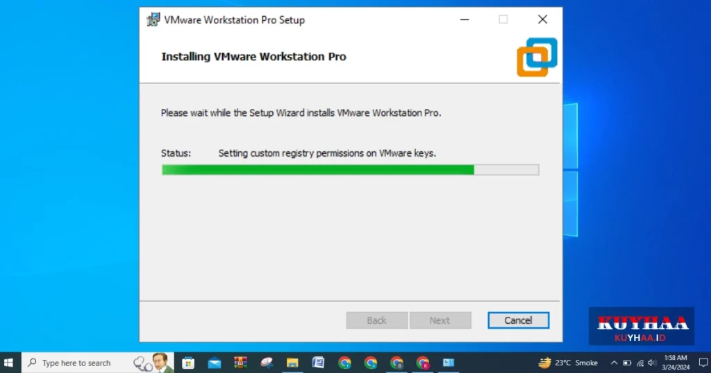 Installing VMware Workstation Pro