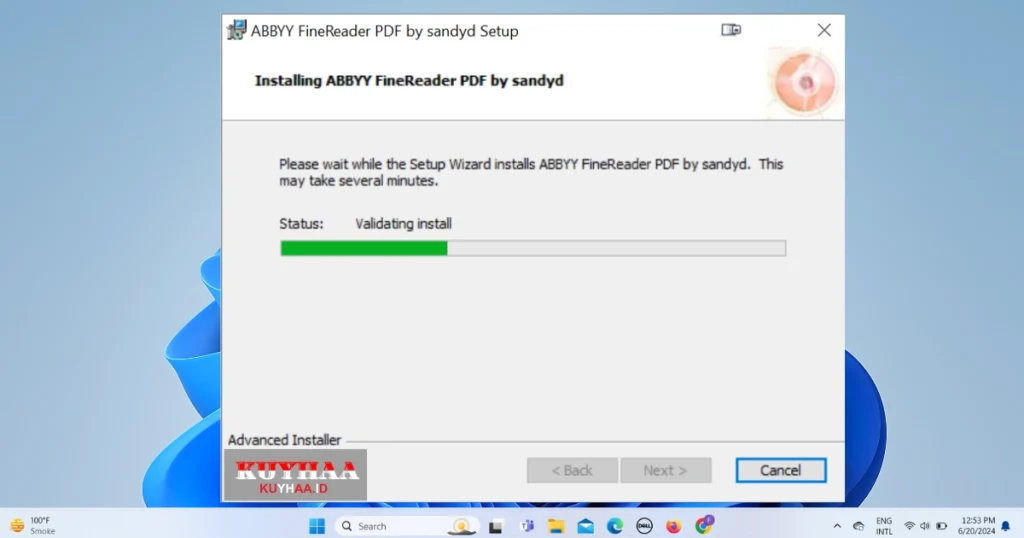 Installing ABBY Finereader PDF