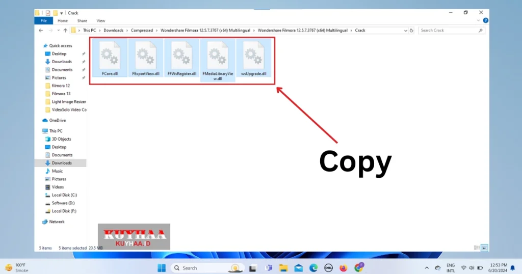 copy dll files