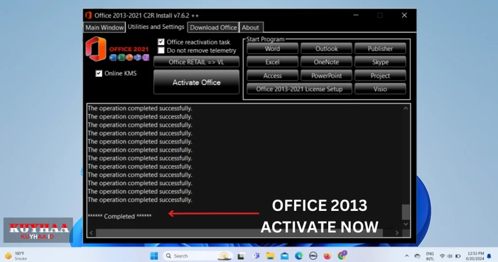 Microsoft Office 2013 Activated