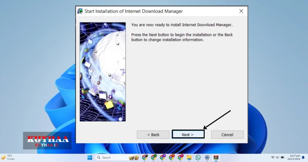 Ready to Install Internet Download Manager