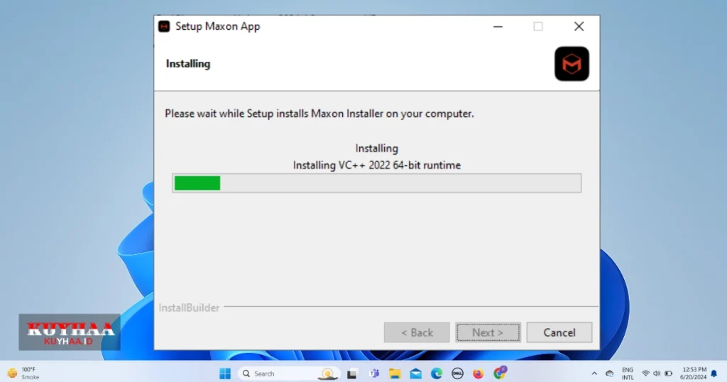 Installing Maxon