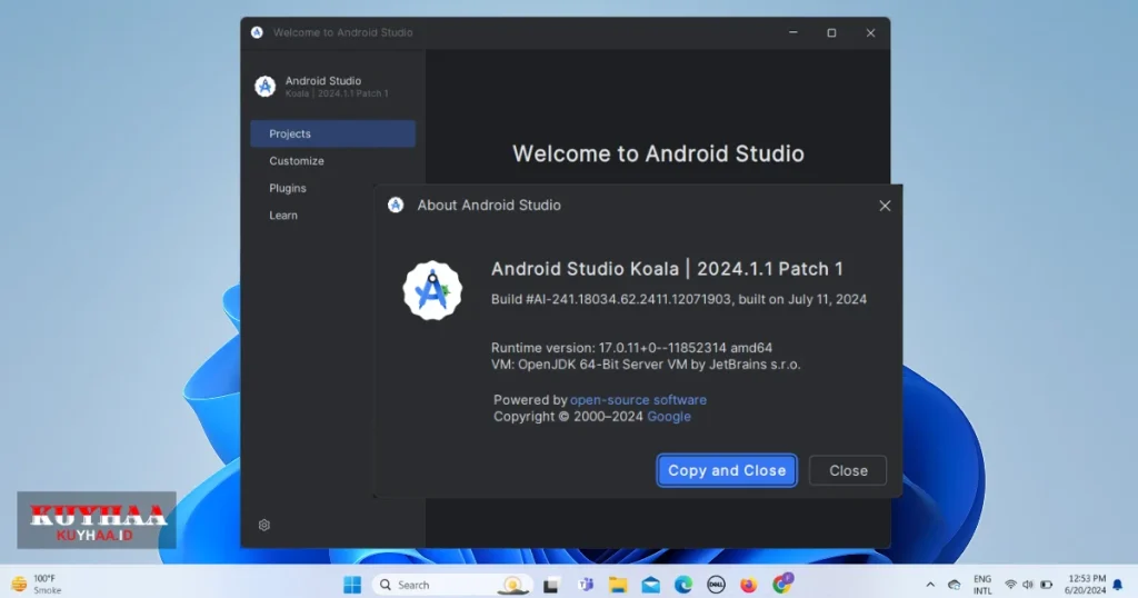 Android Studio Installed