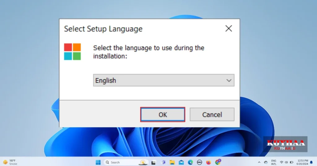 select language