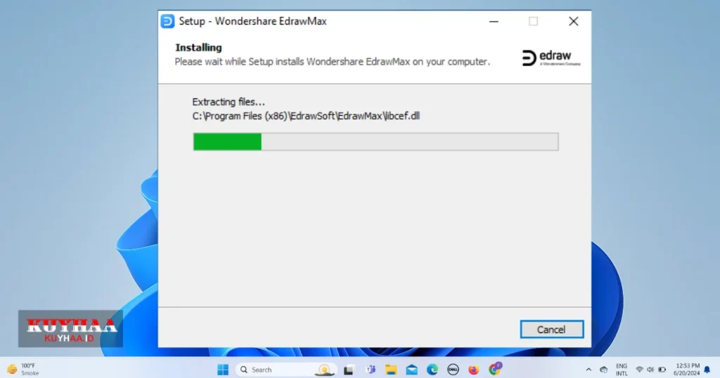 Installing WonderShare EdrawMax Ultimate