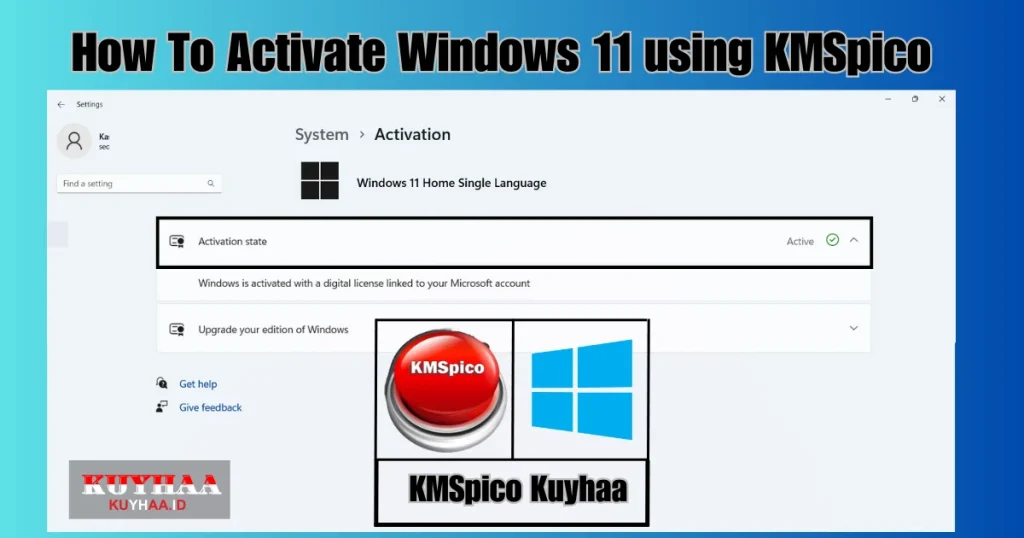 How To Activate Windows 11 using KMSpico