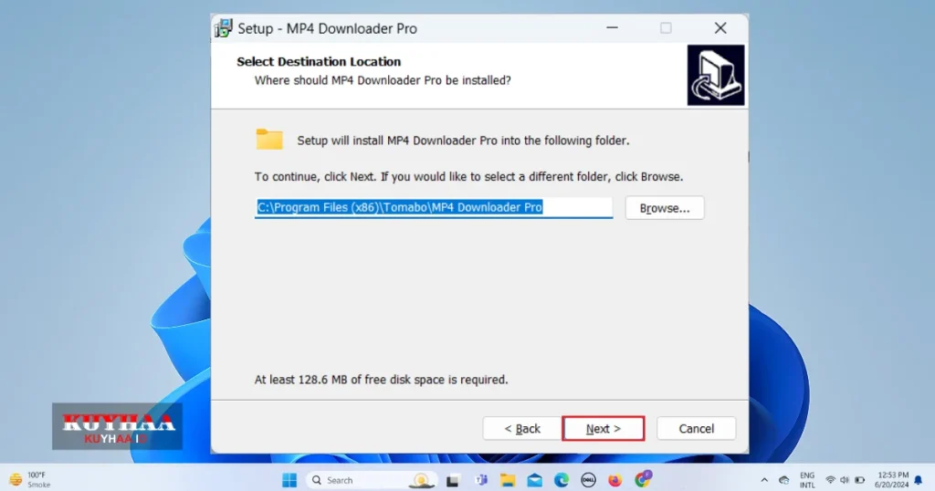 MP4 Downloader Pro installation location