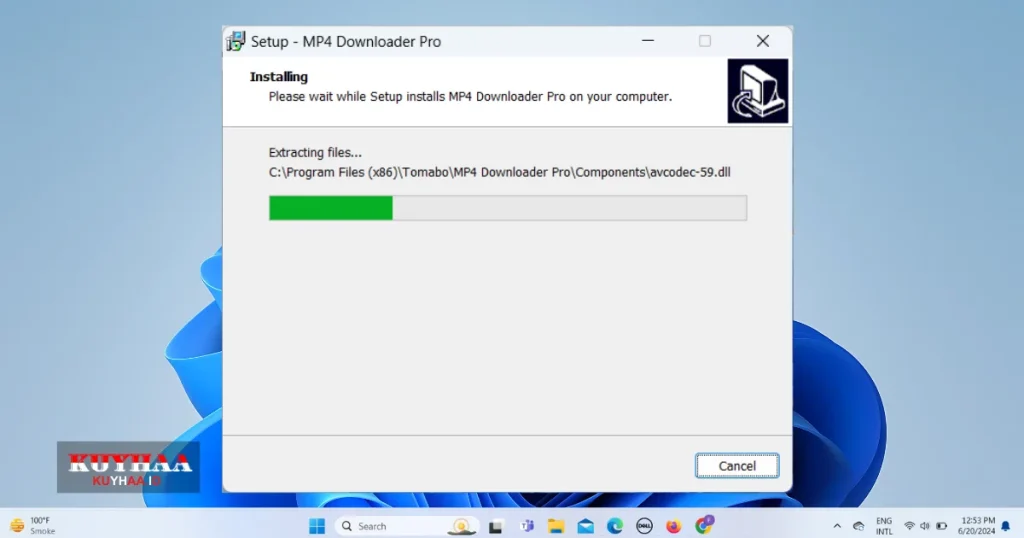 MP4 Downloader Pro installation process