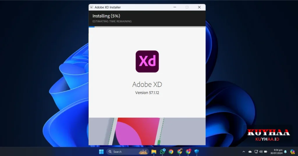 Installing Adobe XD