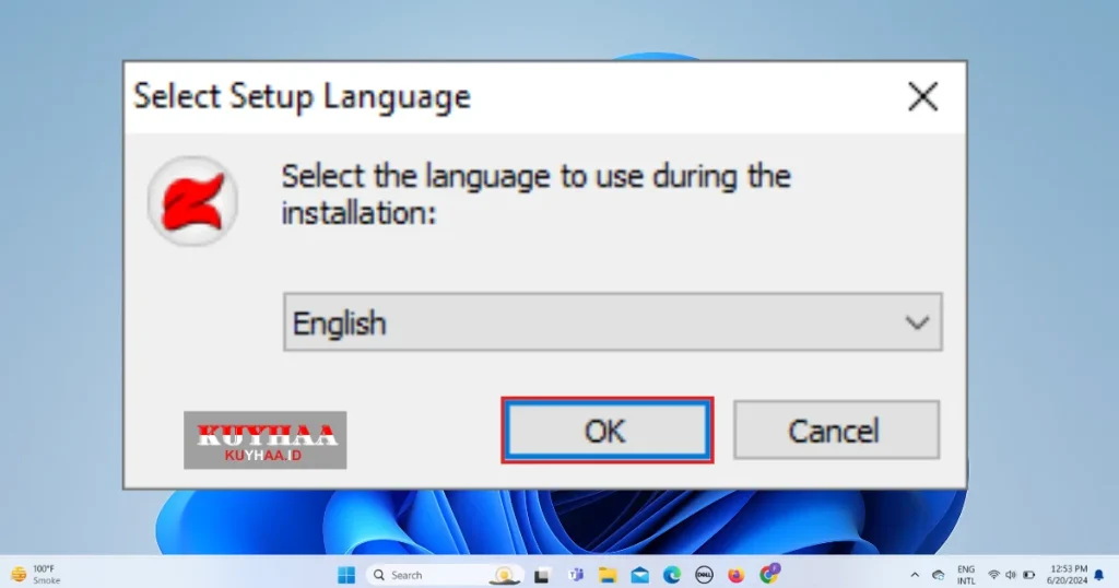 select language