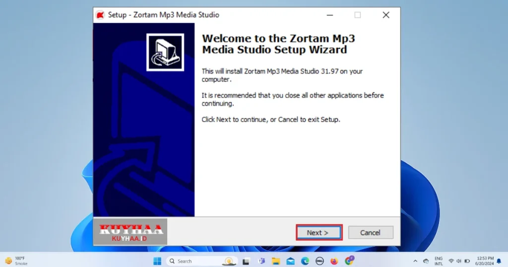 Zortam Mp3 Media Studio Setup Wizard